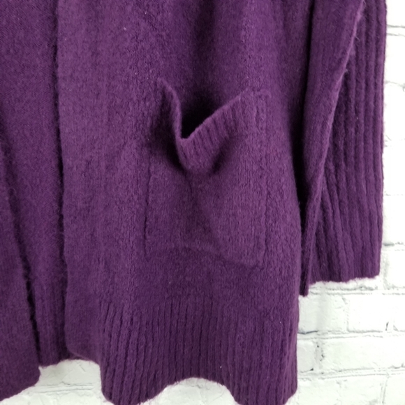 BRAVE SOUL | open front pocket cardigan sweater - Picture 3 of 6